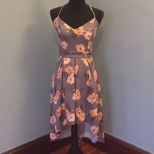 Semi-formal floral dress